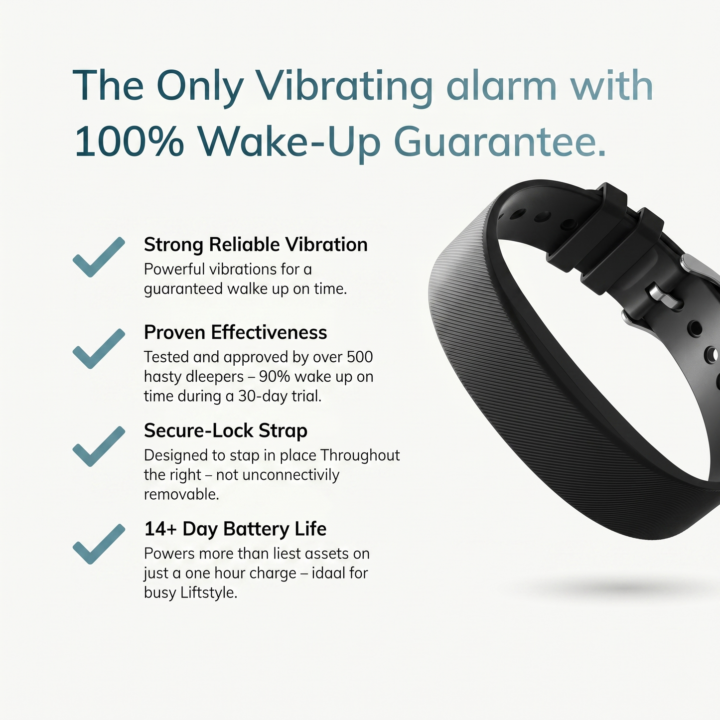 100% Wake-Up Alarm